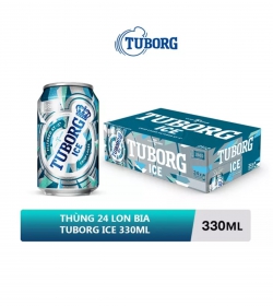 TUBORG ICE THÙNG 24 LON x 330ML
